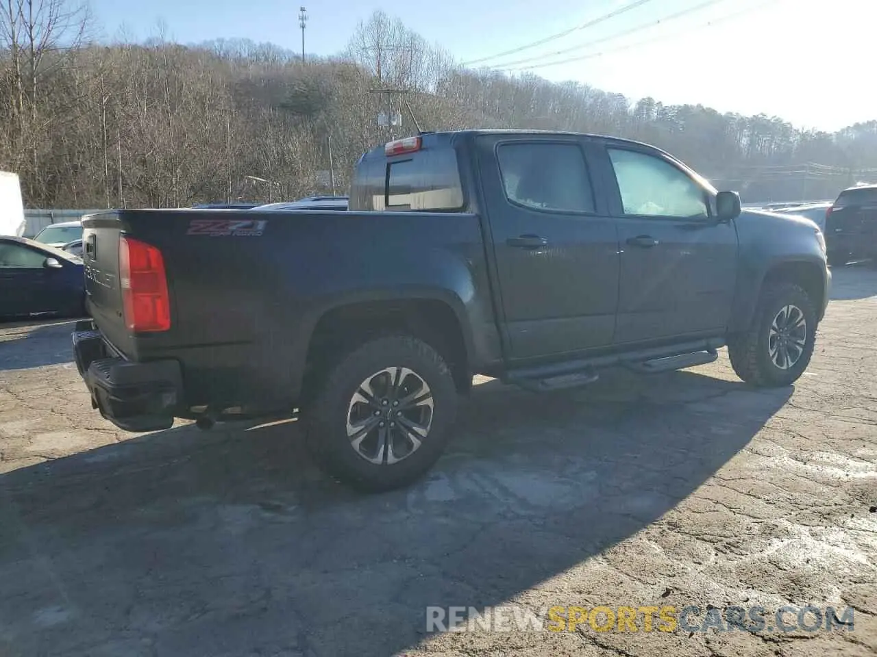 3 Photograph of a damaged car 1GCGTDEN0N1299492 CHEVROLET COLORADO 2022