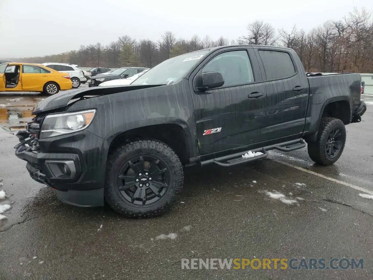 1 Photograph of a damaged car 1GCGTDEN1N1177305 CHEVROLET COLORADO 2022