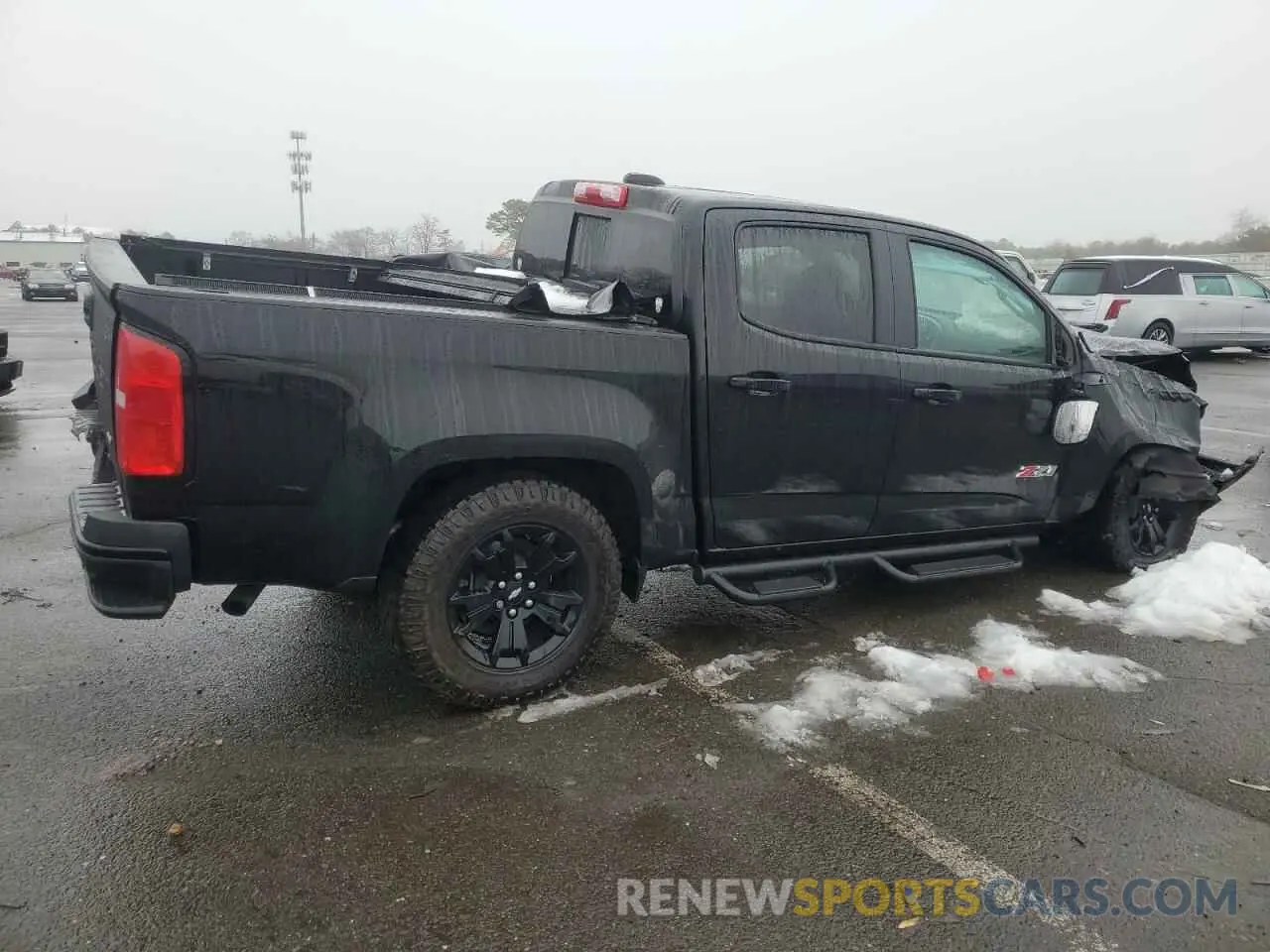 3 Photograph of a damaged car 1GCGTDEN1N1177305 CHEVROLET COLORADO 2022