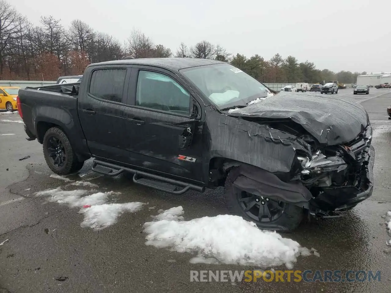 4 Photograph of a damaged car 1GCGTDEN1N1177305 CHEVROLET COLORADO 2022