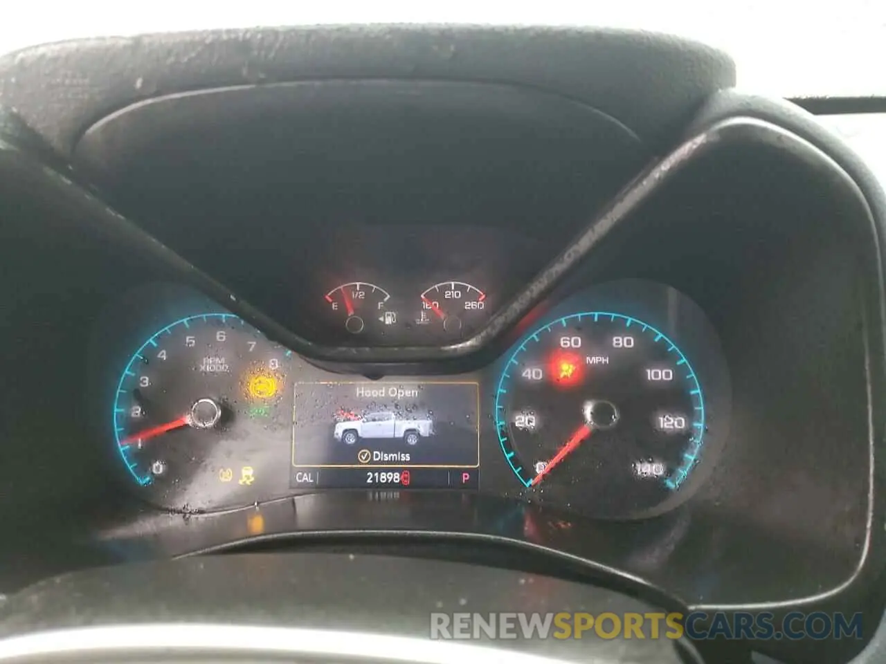 9 Photograph of a damaged car 1GCGTDEN1N1177305 CHEVROLET COLORADO 2022