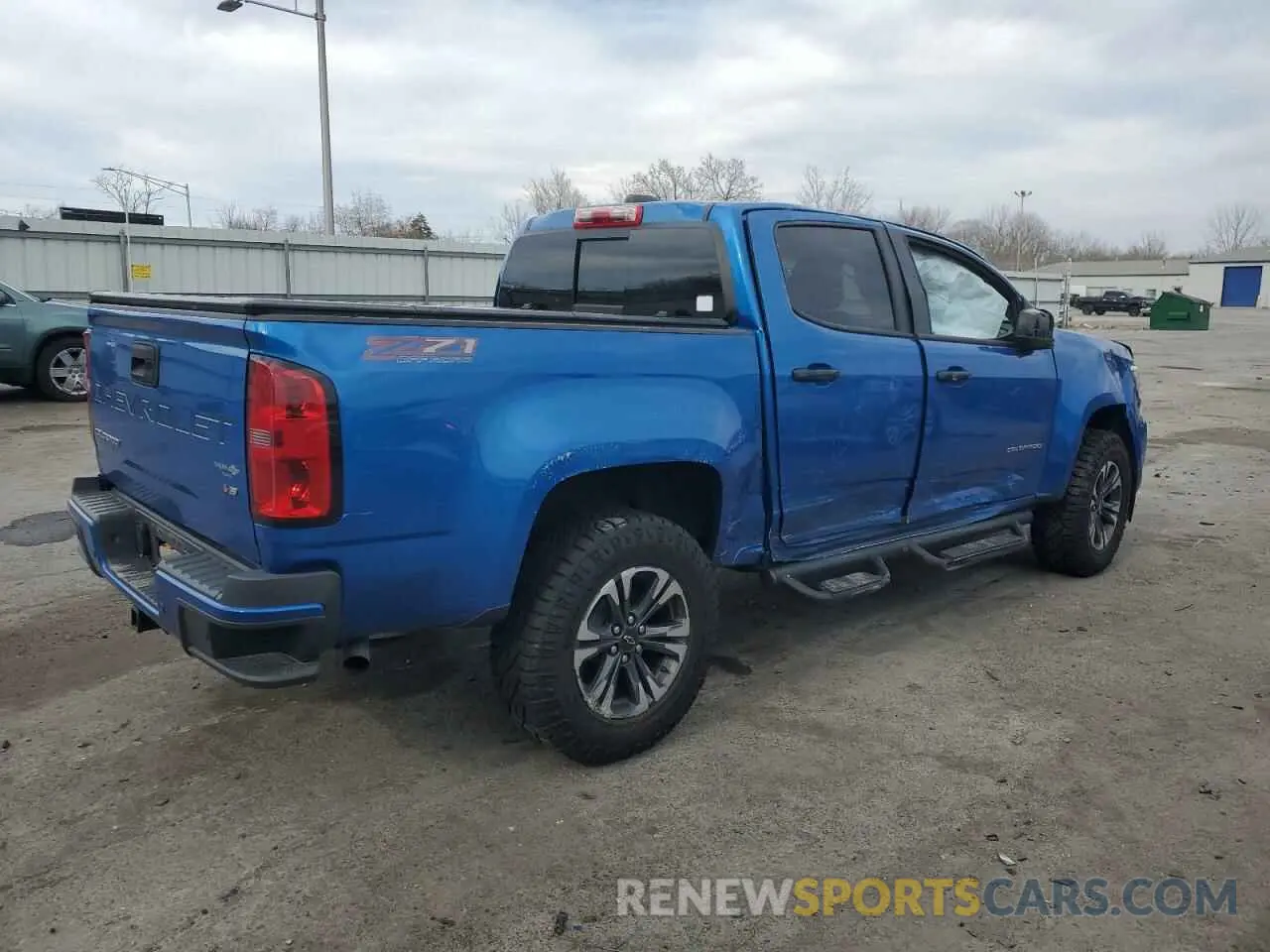 3 Photograph of a damaged car 1GCGTDEN1N1295581 CHEVROLET COLORADO 2022