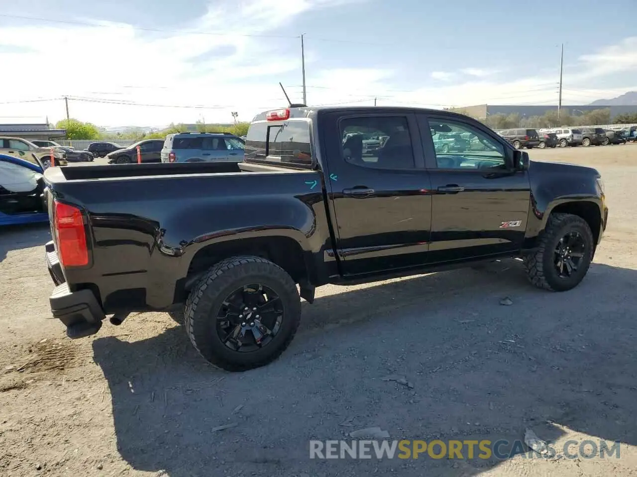 3 Photograph of a damaged car 1GCGTDEN4N1179632 CHEVROLET COLORADO 2022