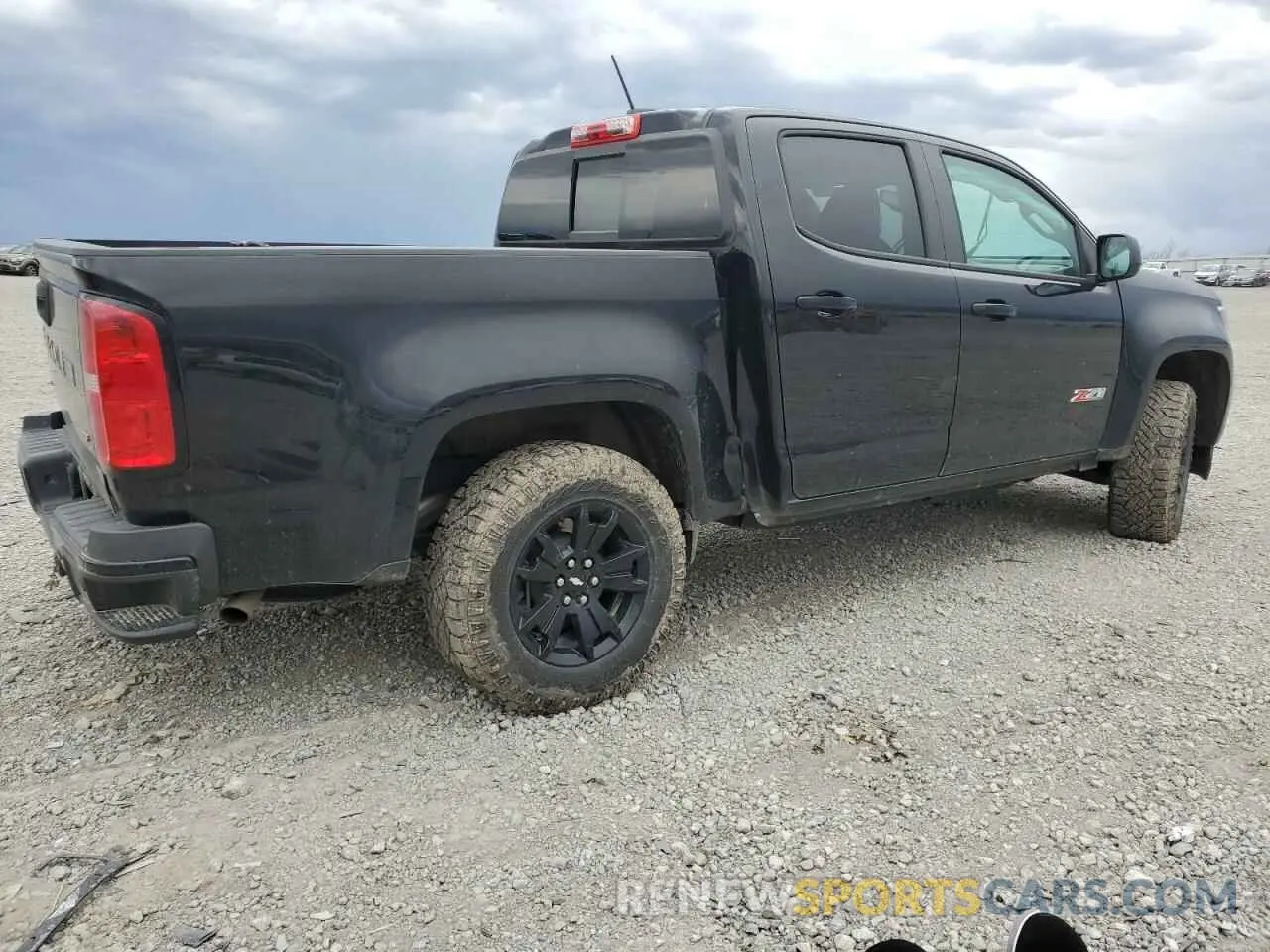 3 Photograph of a damaged car 1GCGTDEN4N1278161 CHEVROLET COLORADO 2022