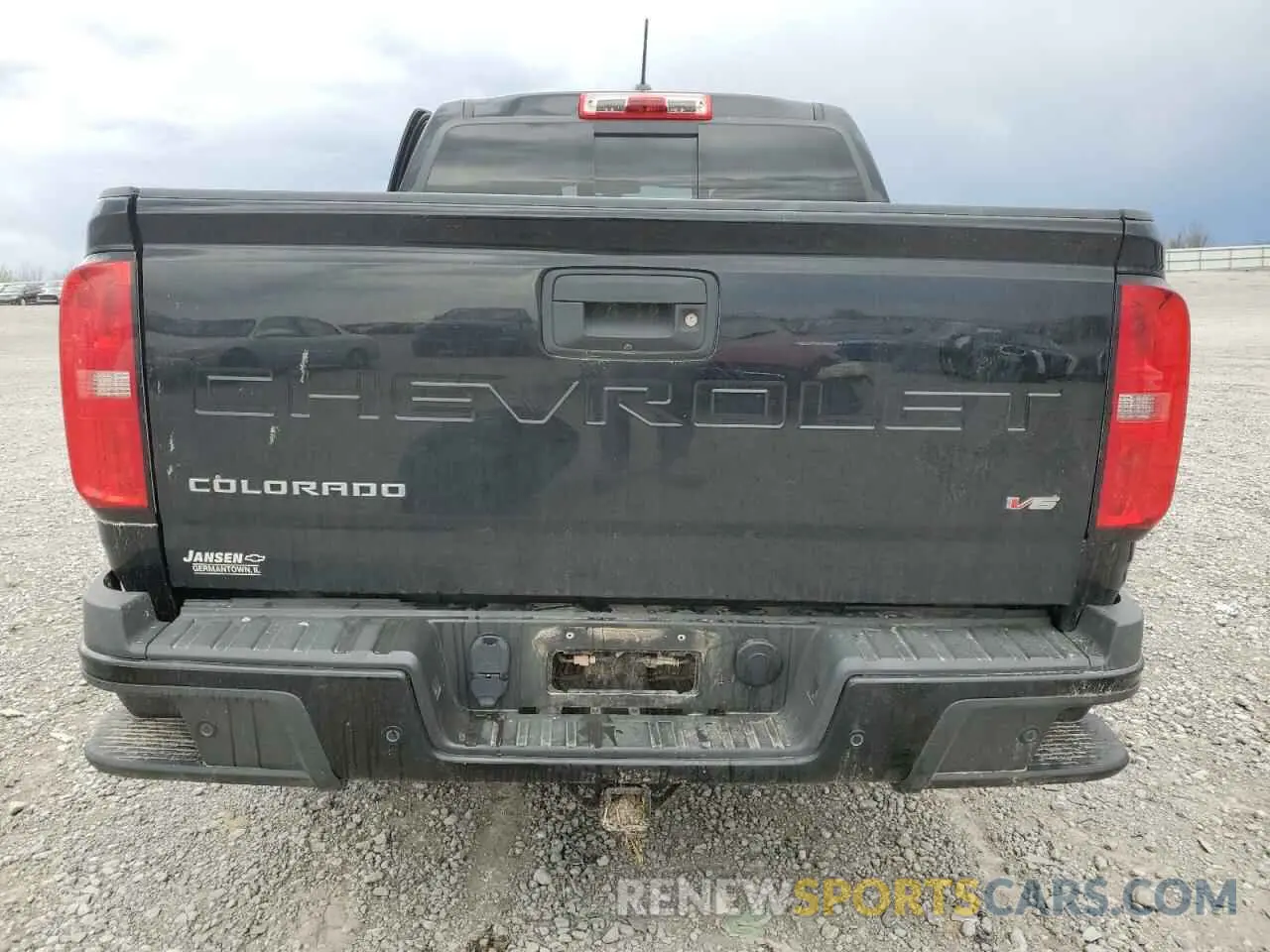 6 Photograph of a damaged car 1GCGTDEN4N1278161 CHEVROLET COLORADO 2022