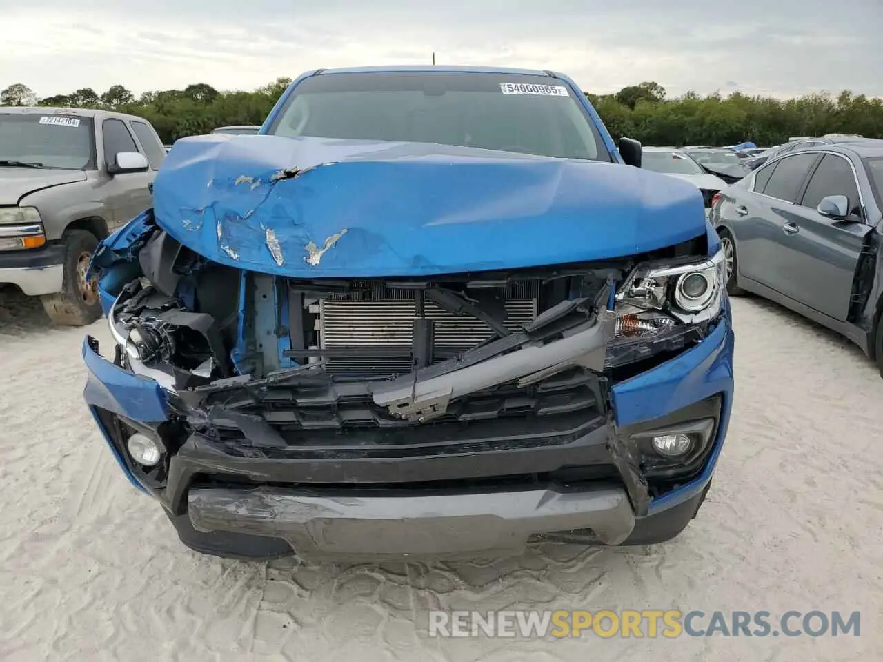 5 Photograph of a damaged car 1GCGTDEN6N1270014 CHEVROLET COLORADO 2022