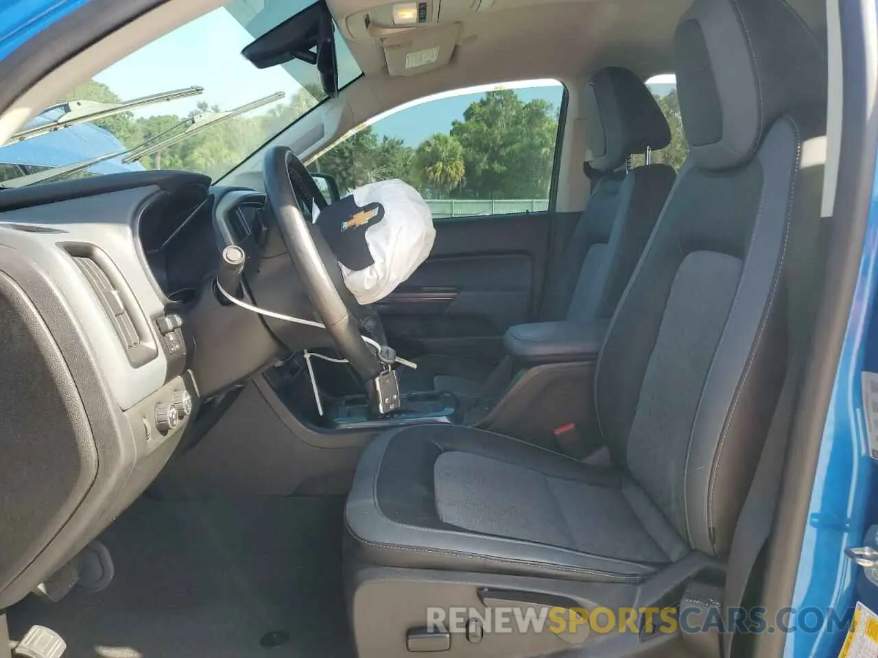 7 Photograph of a damaged car 1GCGTDEN6N1270014 CHEVROLET COLORADO 2022