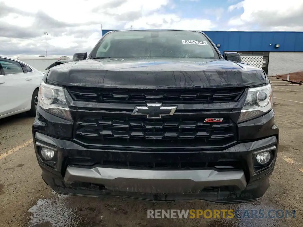 5 Photograph of a damaged car 1GCGTDEN6N1321625 CHEVROLET COLORADO 2022