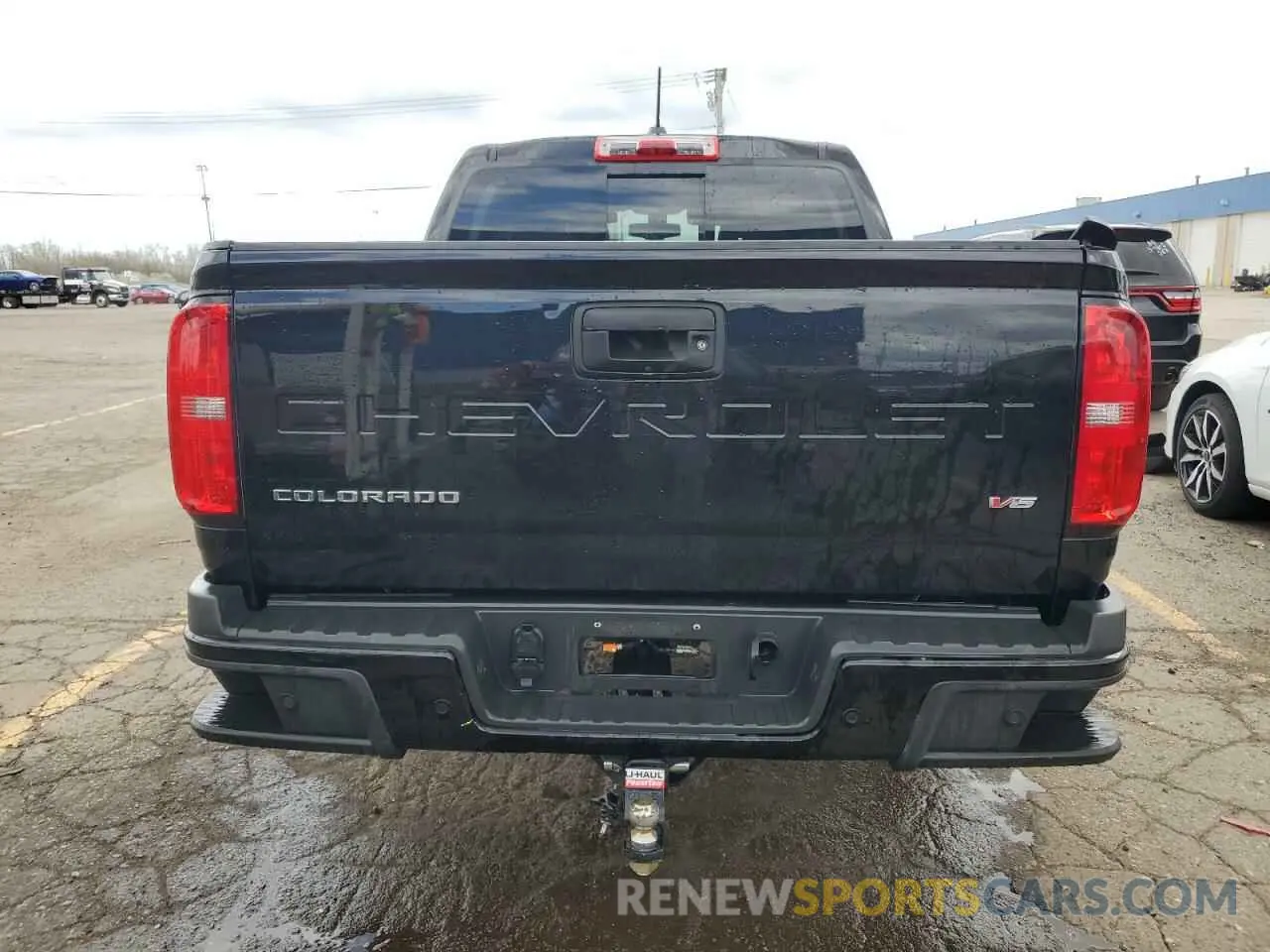 6 Photograph of a damaged car 1GCGTDEN6N1321625 CHEVROLET COLORADO 2022