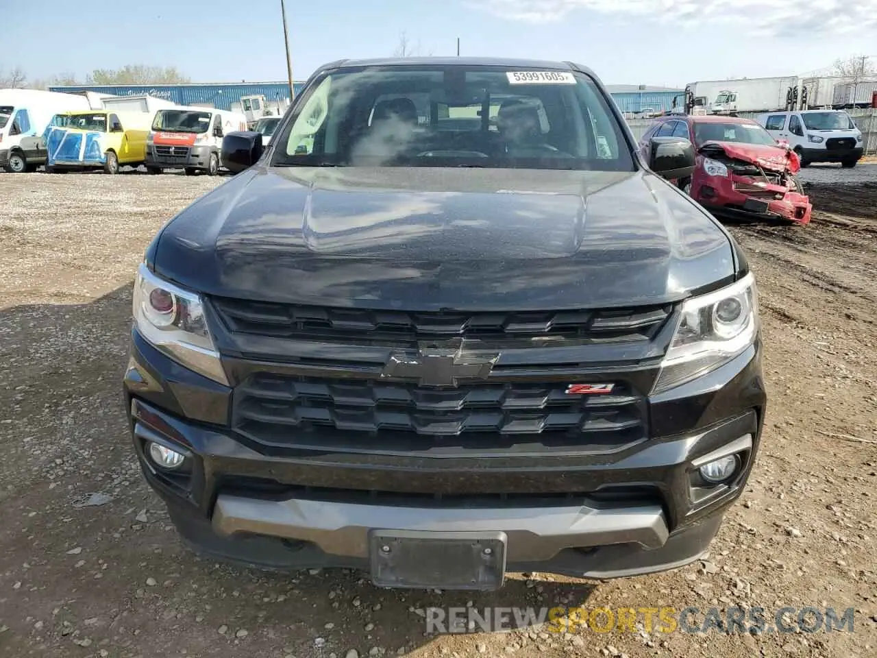5 Photograph of a damaged car 1GCGTDEN8N1187393 CHEVROLET COLORADO 2022