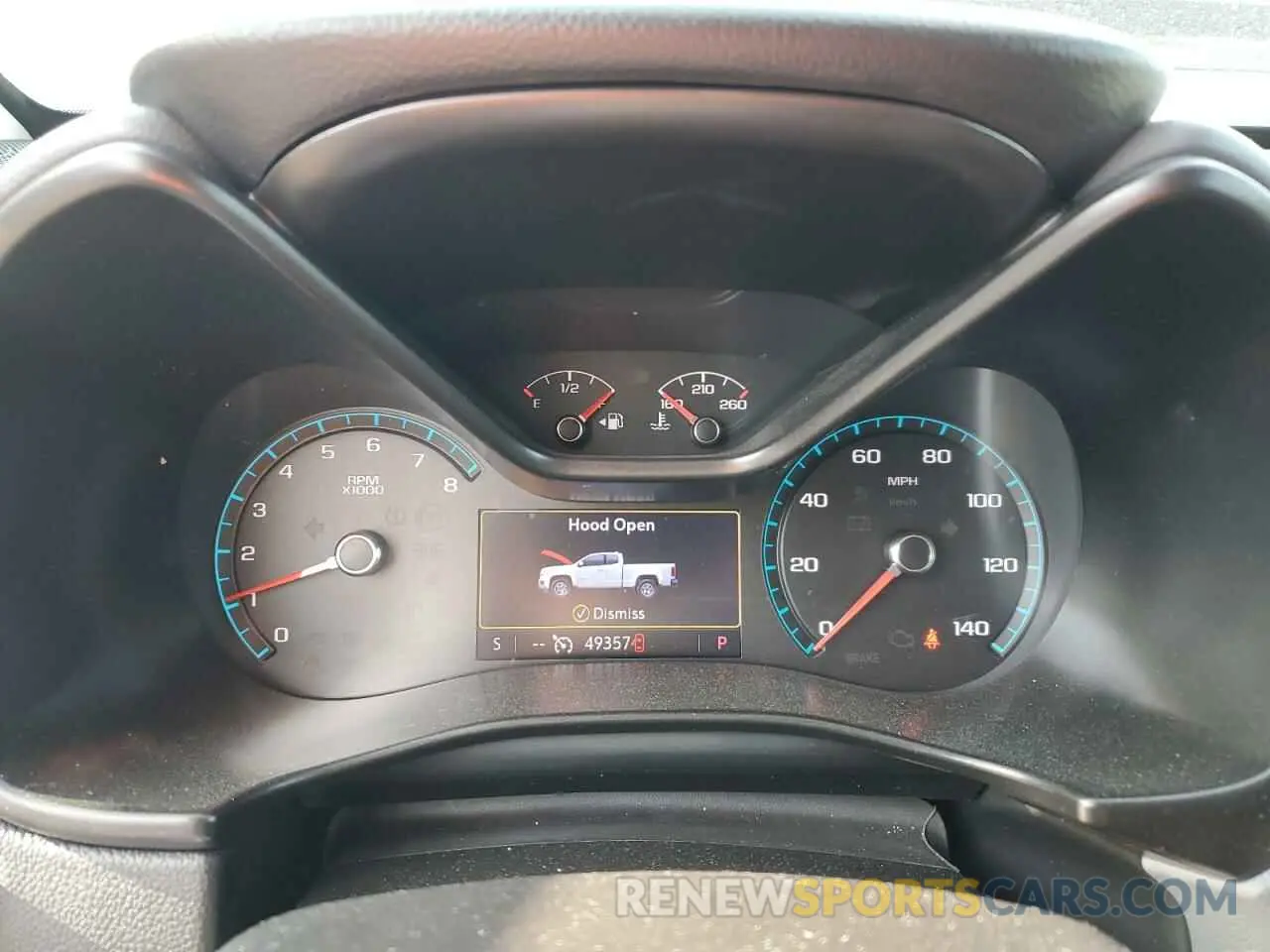 9 Photograph of a damaged car 1GCGTDEN8N1187393 CHEVROLET COLORADO 2022
