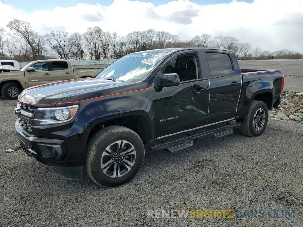 1 Photograph of a damaged car 1GCGTDEN8N1330939 CHEVROLET COLORADO 2022