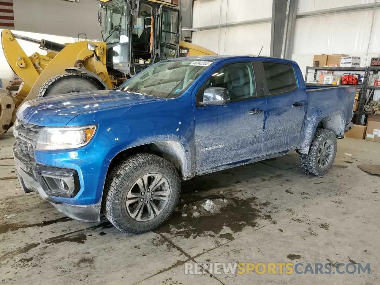 1 Photograph of a damaged car 1GCGTDEN9N1286899 CHEVROLET COLORADO 2022