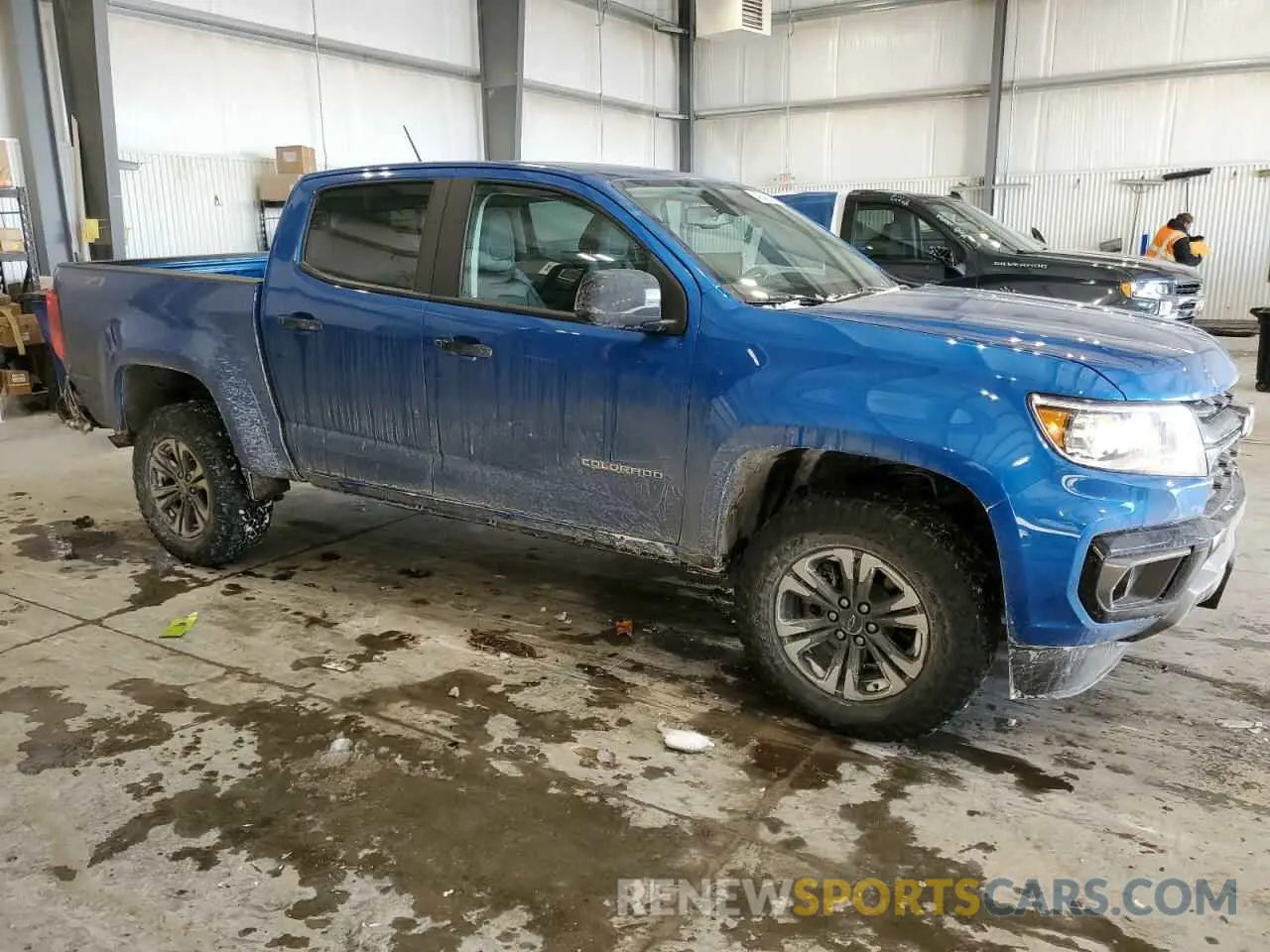 4 Photograph of a damaged car 1GCGTDEN9N1286899 CHEVROLET COLORADO 2022