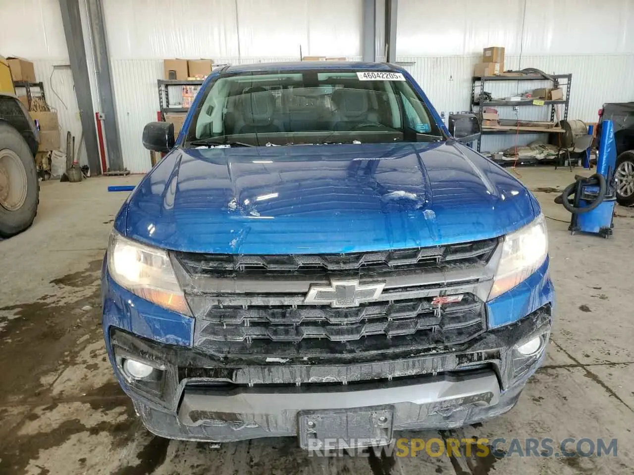 5 Photograph of a damaged car 1GCGTDEN9N1286899 CHEVROLET COLORADO 2022