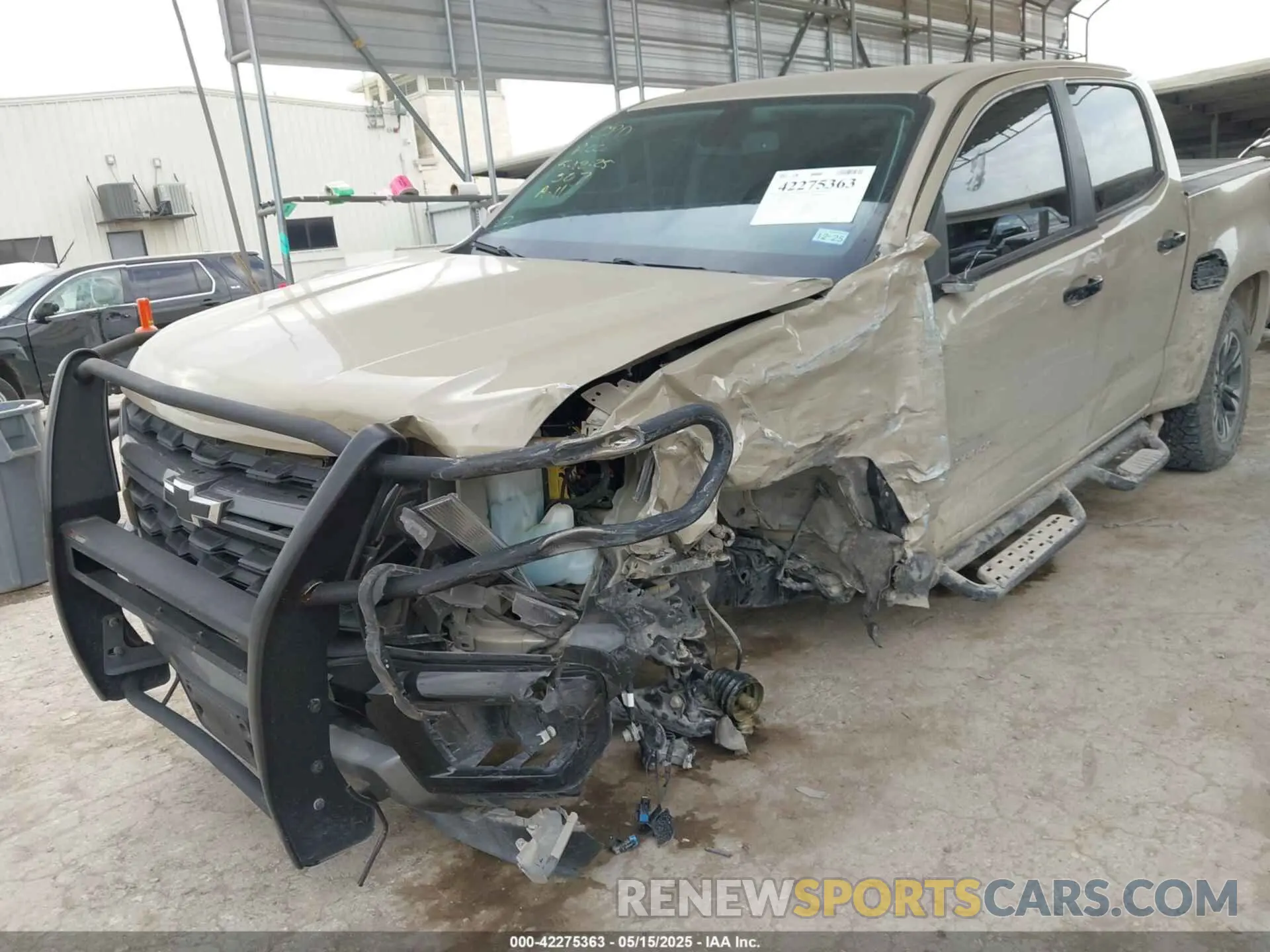6 Photograph of a damaged car 1GCGTDENXN1280108 CHEVROLET COLORADO 2022
