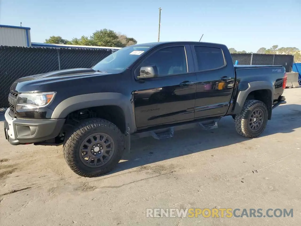 1 Photograph of a damaged car 1GCGTEEN0N1231814 CHEVROLET COLORADO 2022