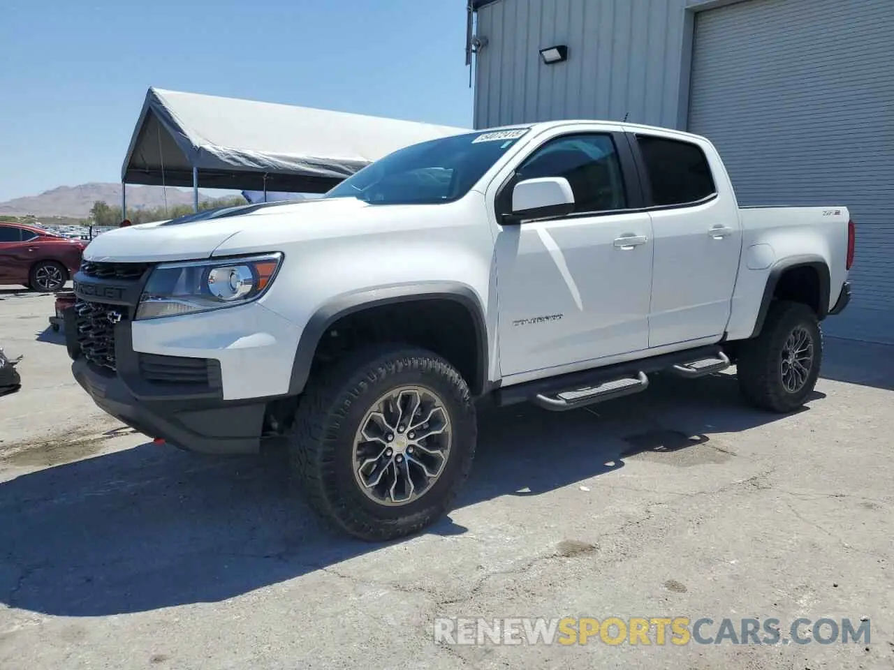 1 Photograph of a damaged car 1GCGTEEN0N1245180 CHEVROLET COLORADO 2022