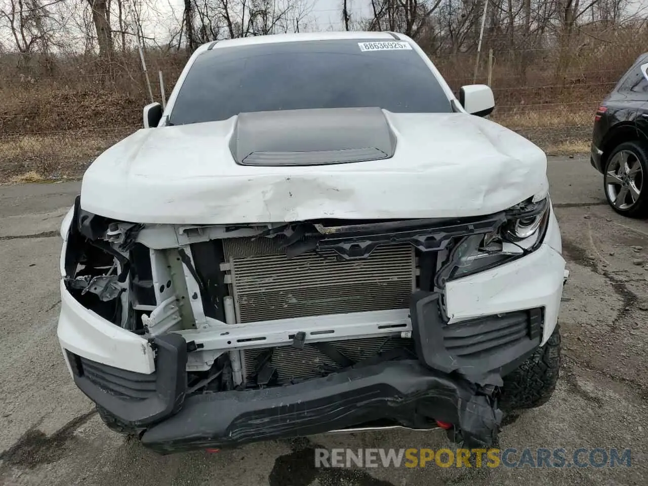 5 Photograph of a damaged car 1GCGTEEN2N1213847 CHEVROLET COLORADO 2022