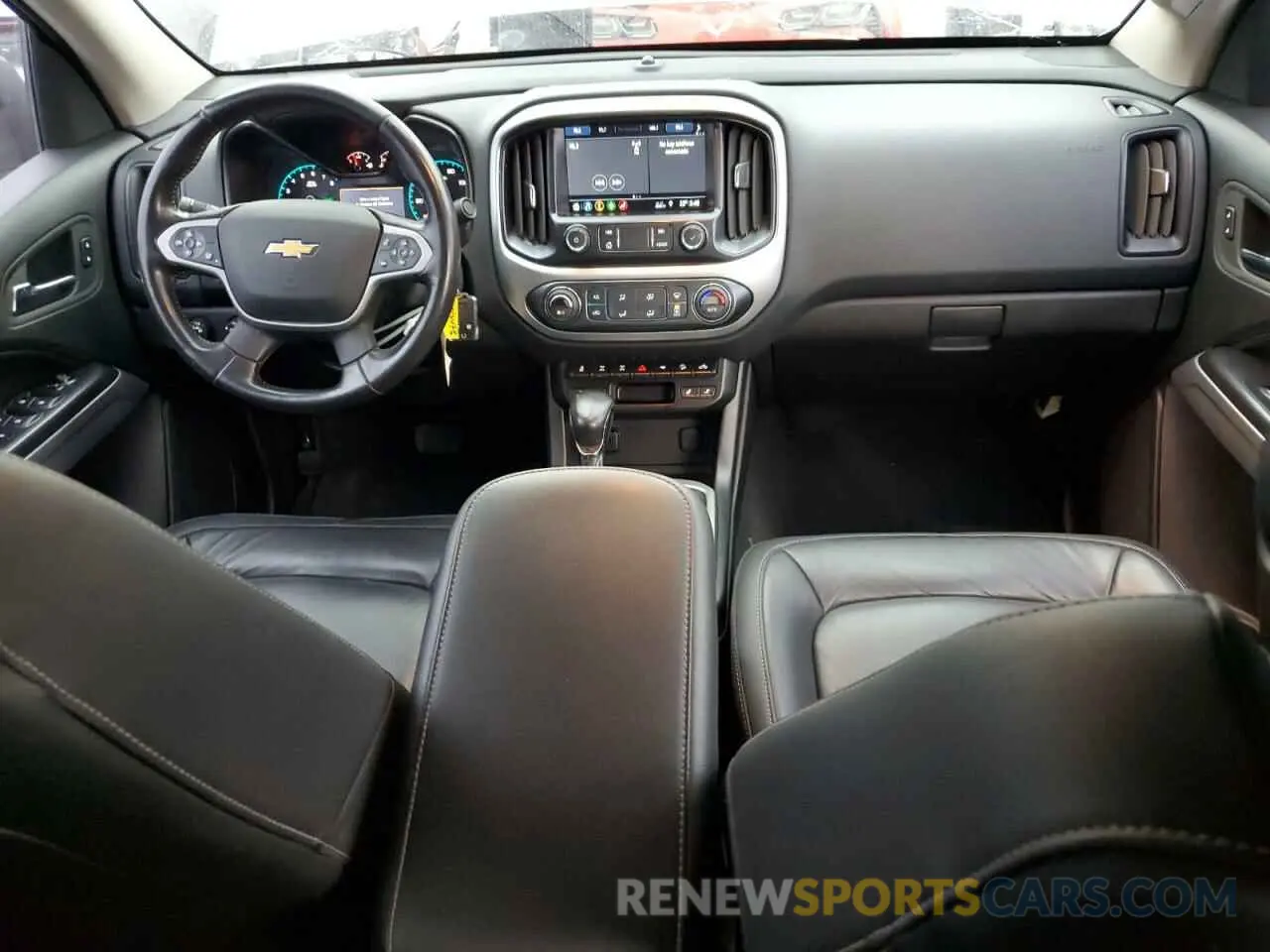 8 Photograph of a damaged car 1GCGTEEN2N1213847 CHEVROLET COLORADO 2022