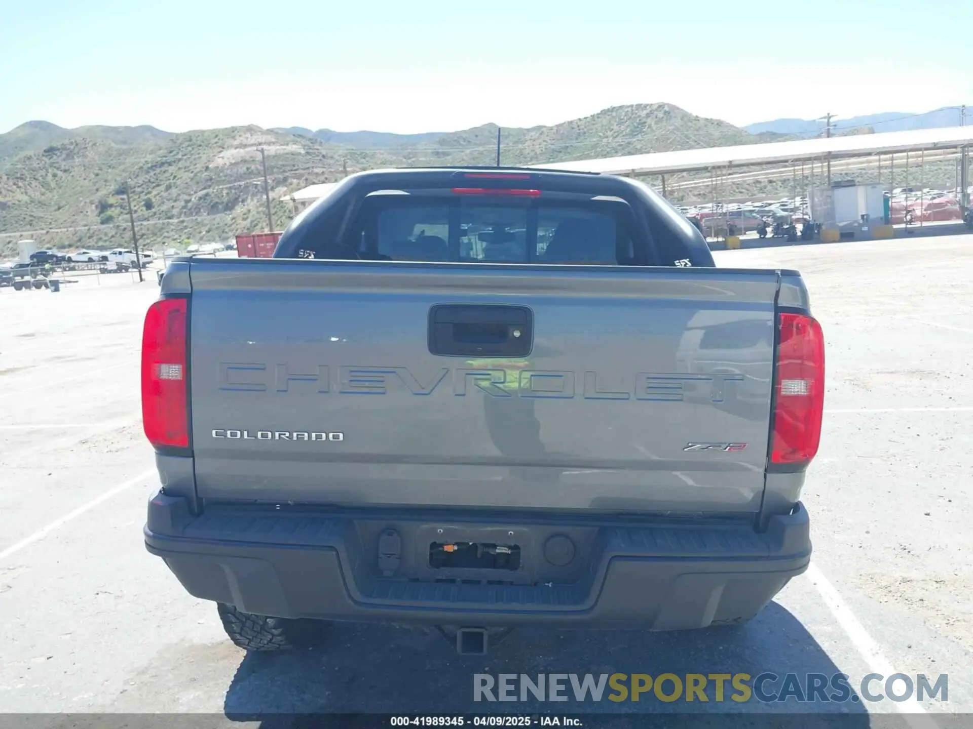 16 Photograph of a damaged car 1GCGTEEN3N1309342 CHEVROLET COLORADO 2022