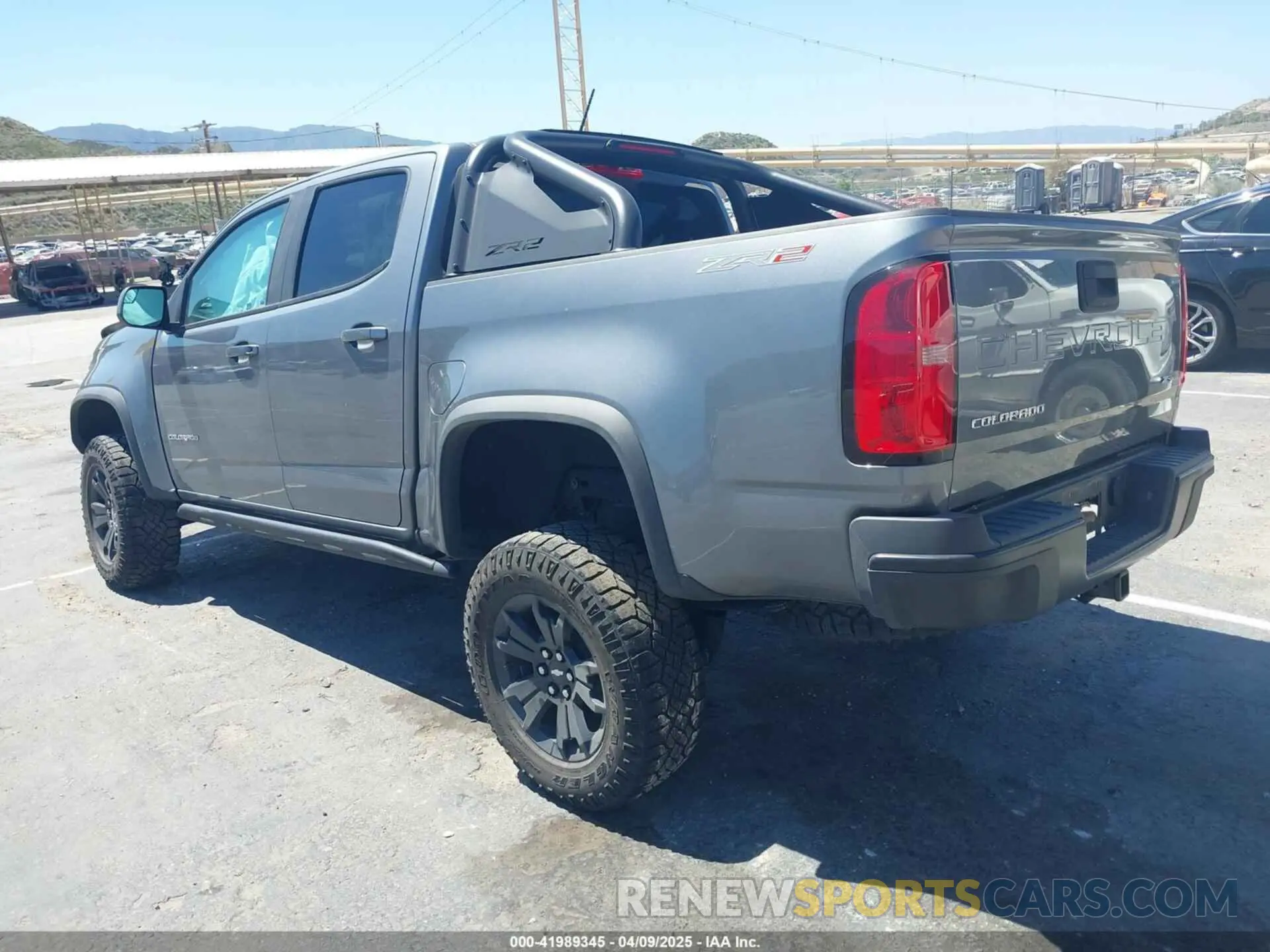 3 Photograph of a damaged car 1GCGTEEN3N1309342 CHEVROLET COLORADO 2022