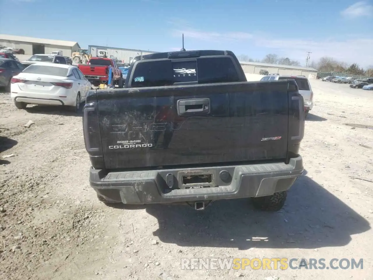 6 Photograph of a damaged car 1GCGTEEN5N1255008 CHEVROLET COLORADO 2022