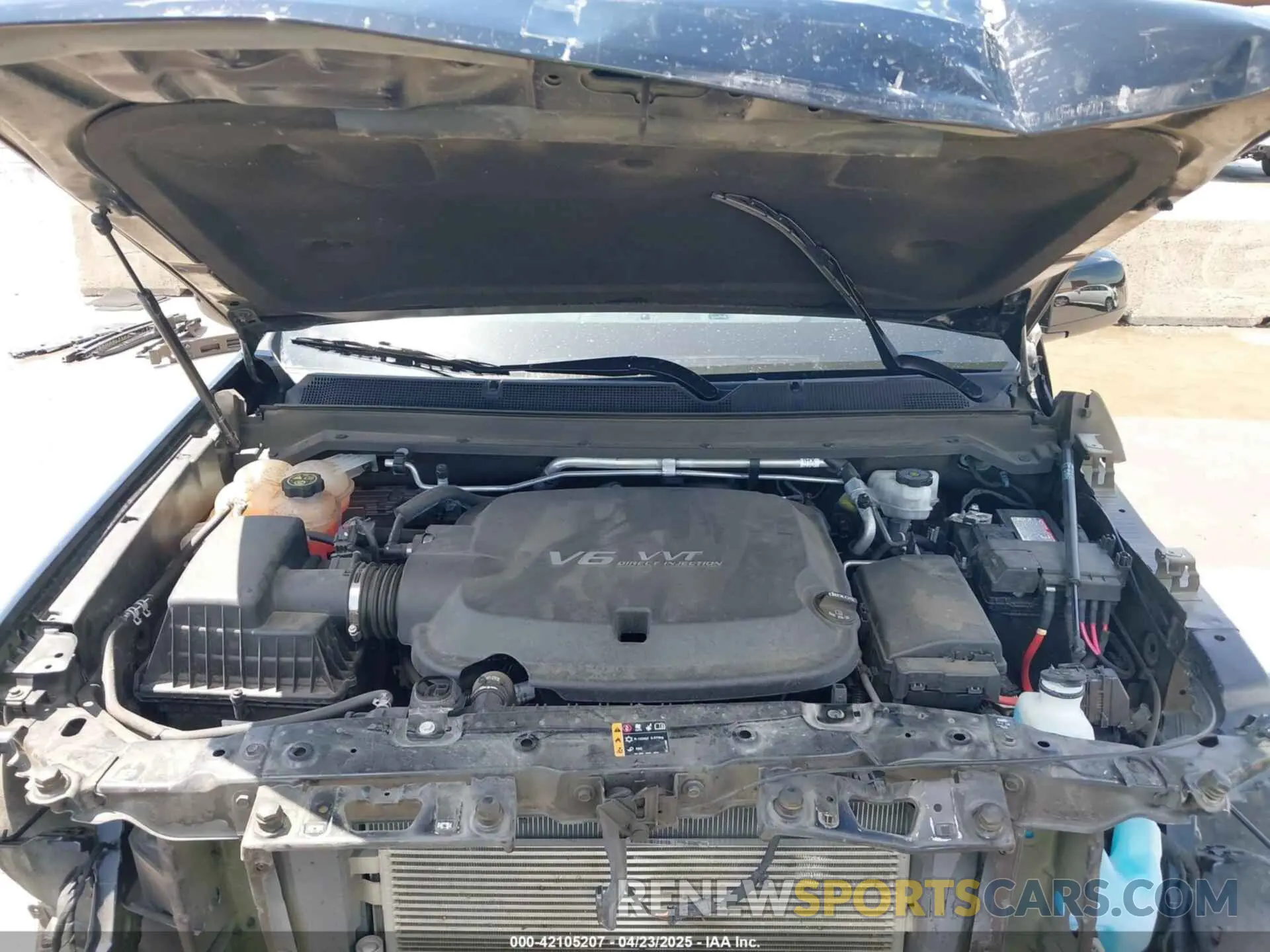 10 Photograph of a damaged car 1GCGTEEN6N1326782 CHEVROLET COLORADO 2022