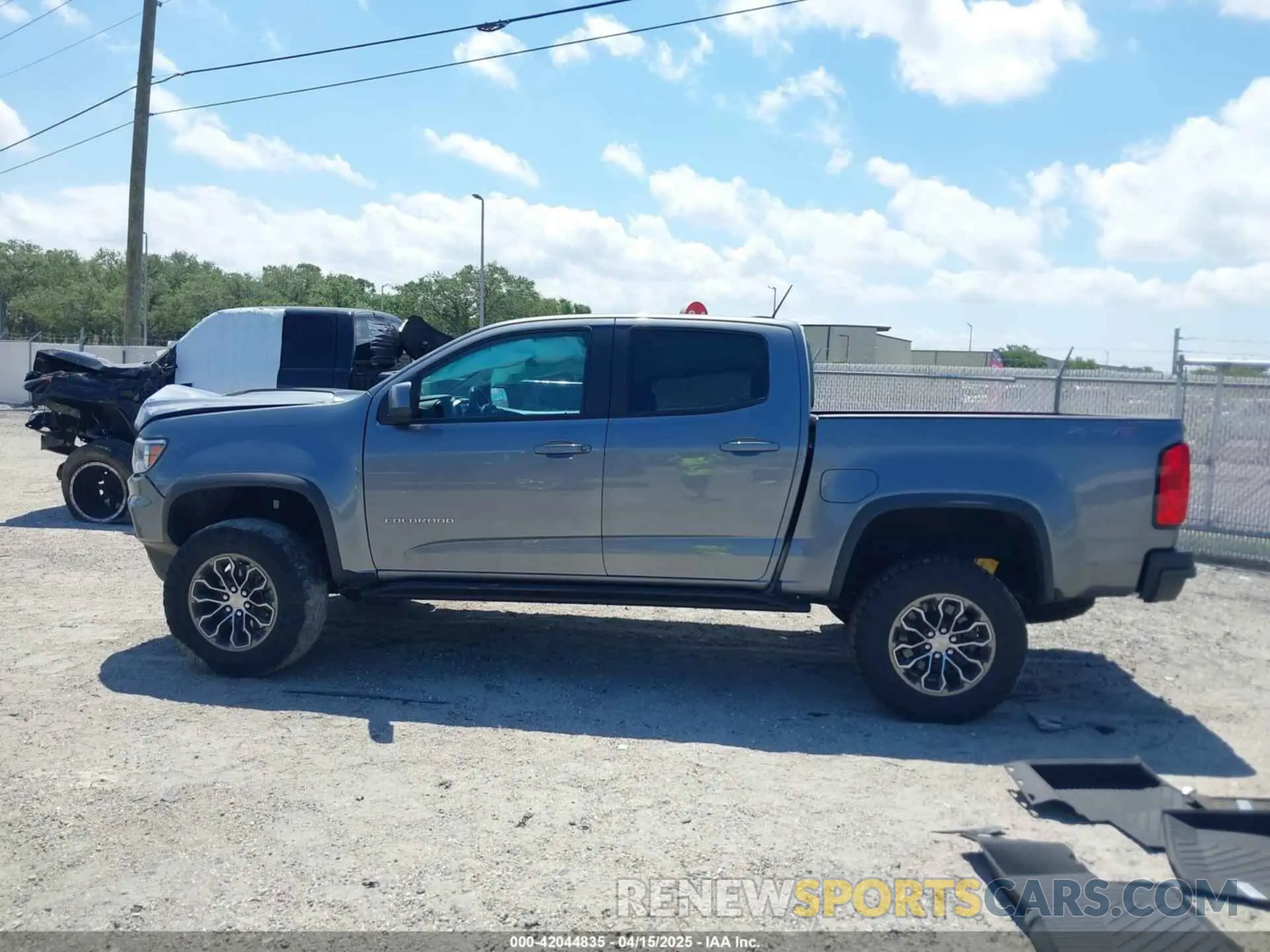 14 Photograph of a damaged car 1GCGTEEN7N1224682 CHEVROLET COLORADO 2022