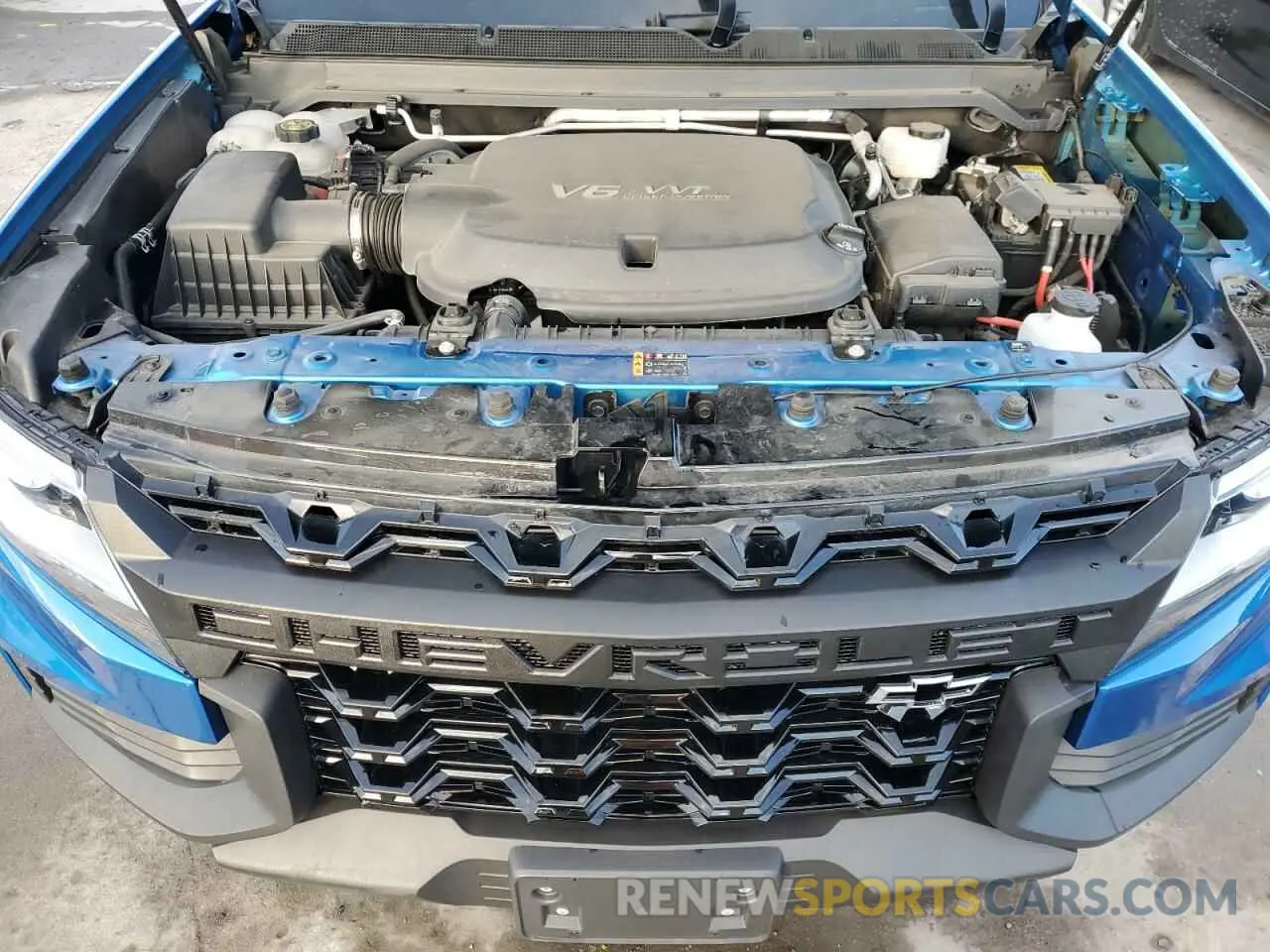 11 Photograph of a damaged car 1GCGTEEN7N1322272 CHEVROLET COLORADO 2022