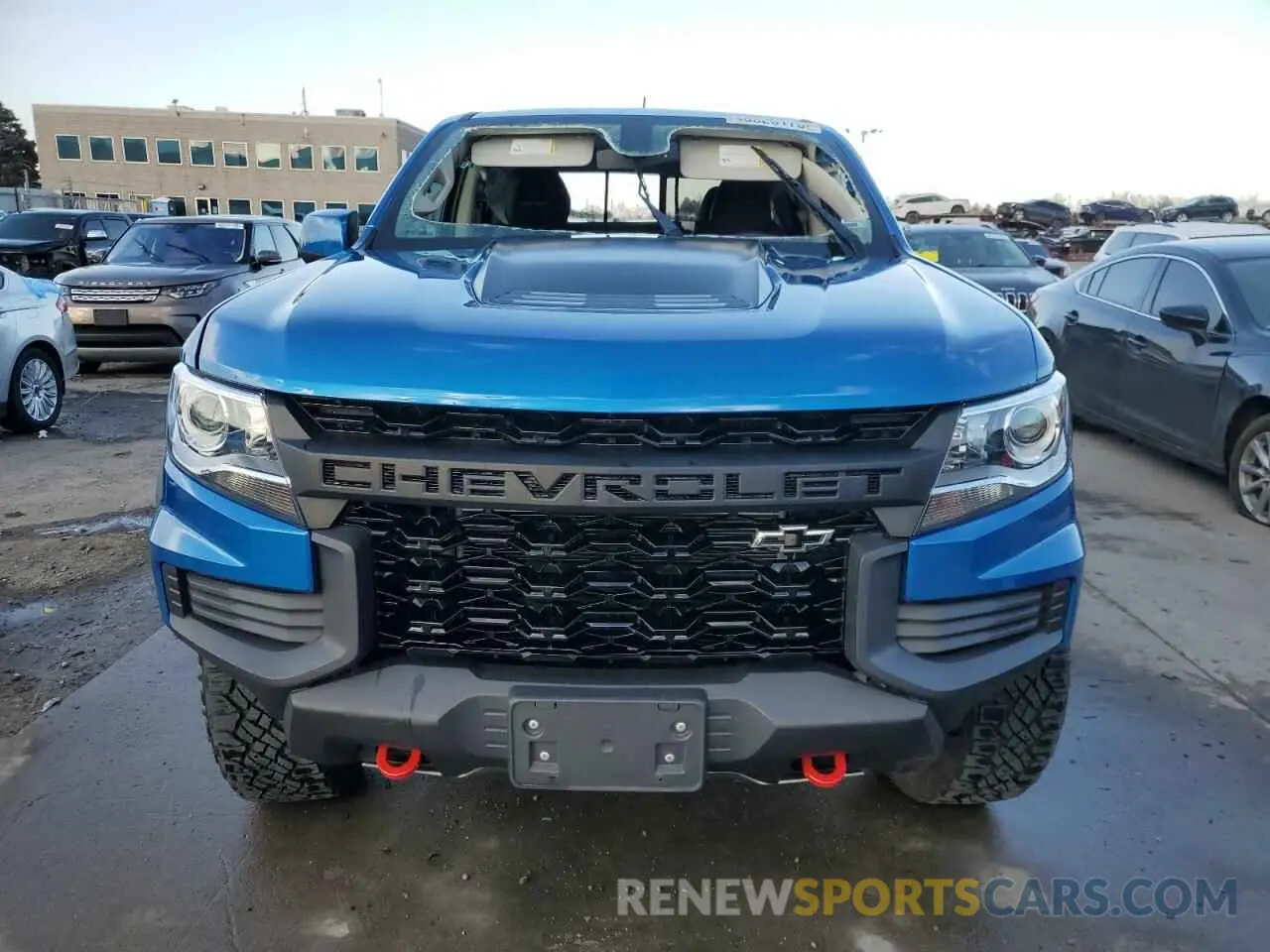 5 Photograph of a damaged car 1GCGTEEN7N1322272 CHEVROLET COLORADO 2022