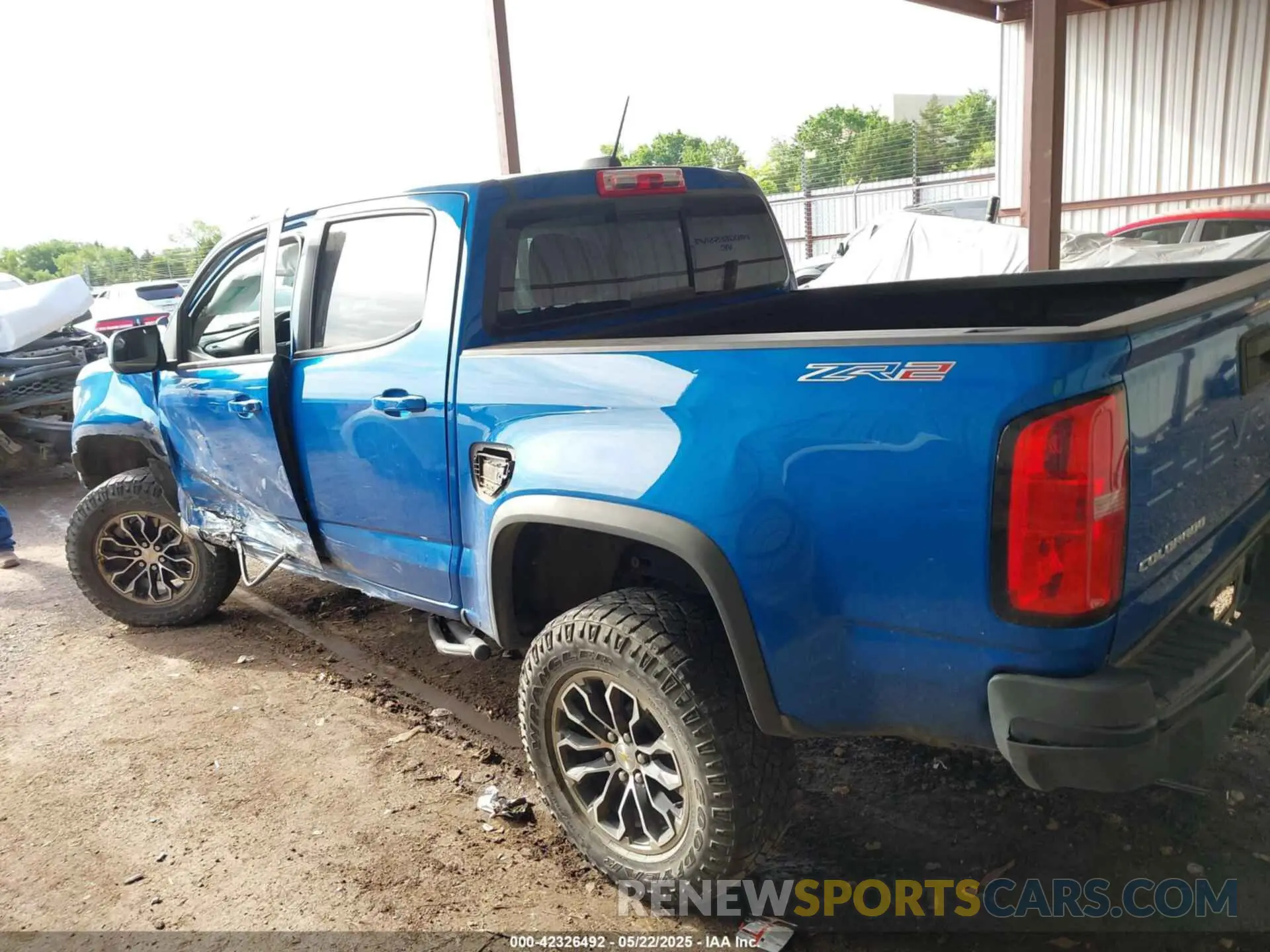 13 Photograph of a damaged car 1GCGTEEN8N1118953 CHEVROLET COLORADO 2022