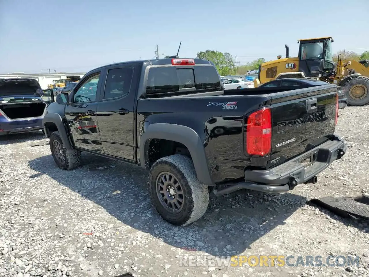 2 Photograph of a damaged car 1GCGTEEN8N1323494 CHEVROLET COLORADO 2022