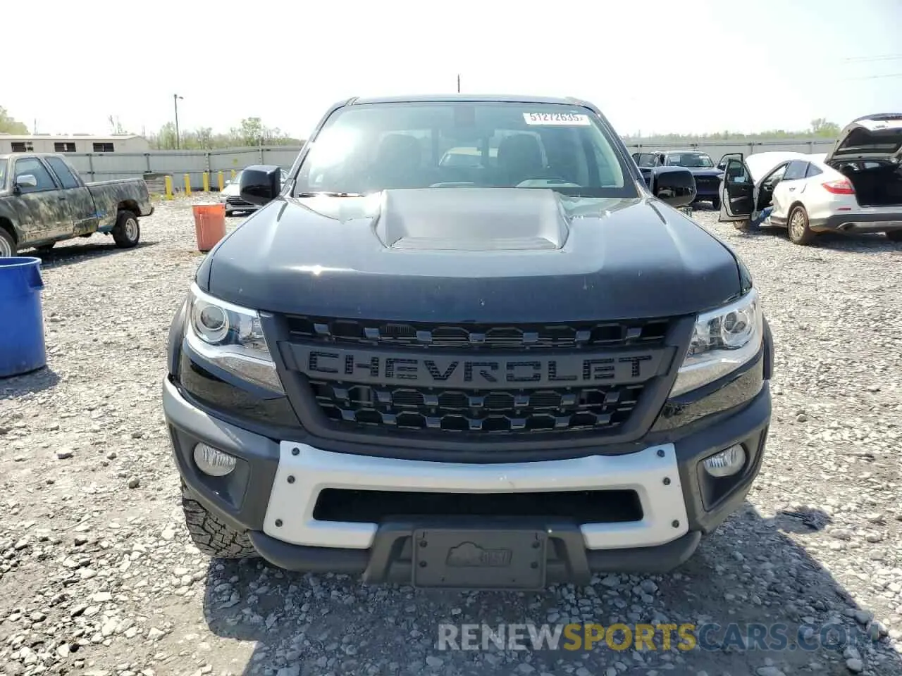 5 Photograph of a damaged car 1GCGTEEN8N1323494 CHEVROLET COLORADO 2022