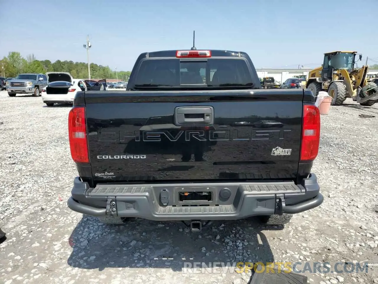 6 Photograph of a damaged car 1GCGTEEN8N1323494 CHEVROLET COLORADO 2022