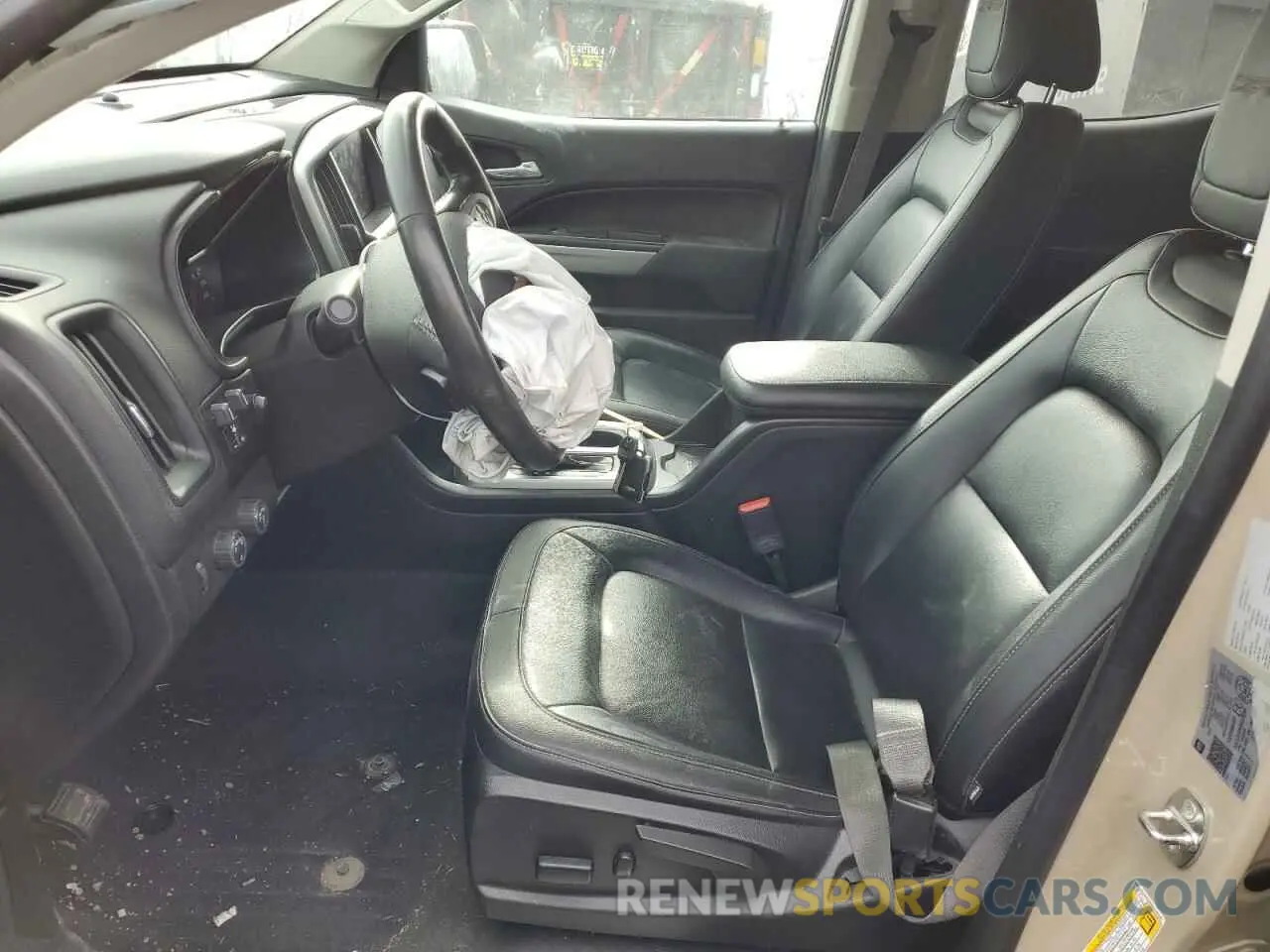 7 Photograph of a damaged car 1GCGTEEN9N1138340 CHEVROLET COLORADO 2022