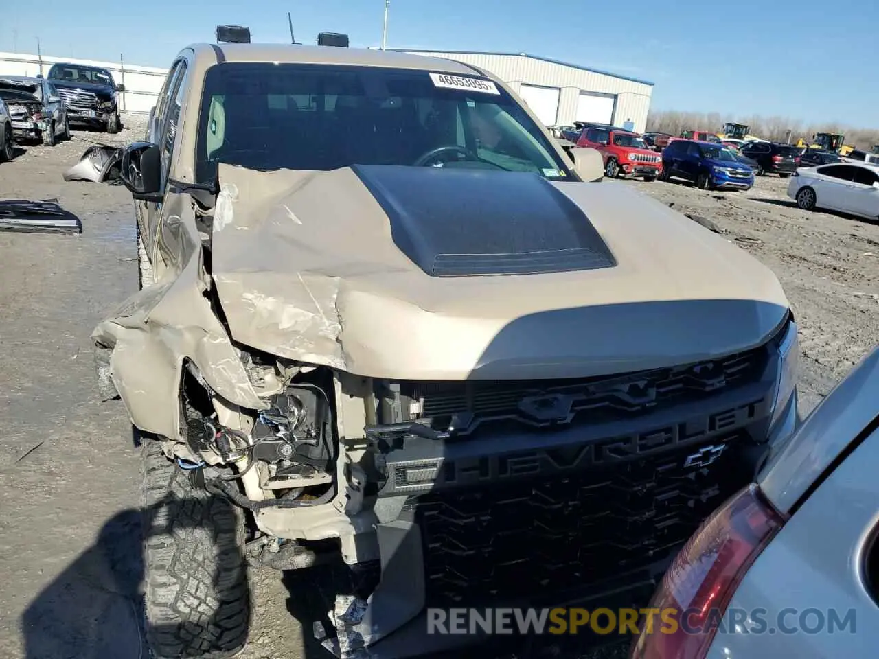 5 Photograph of a damaged car 1GCGTEEN9N1220309 CHEVROLET COLORADO 2022