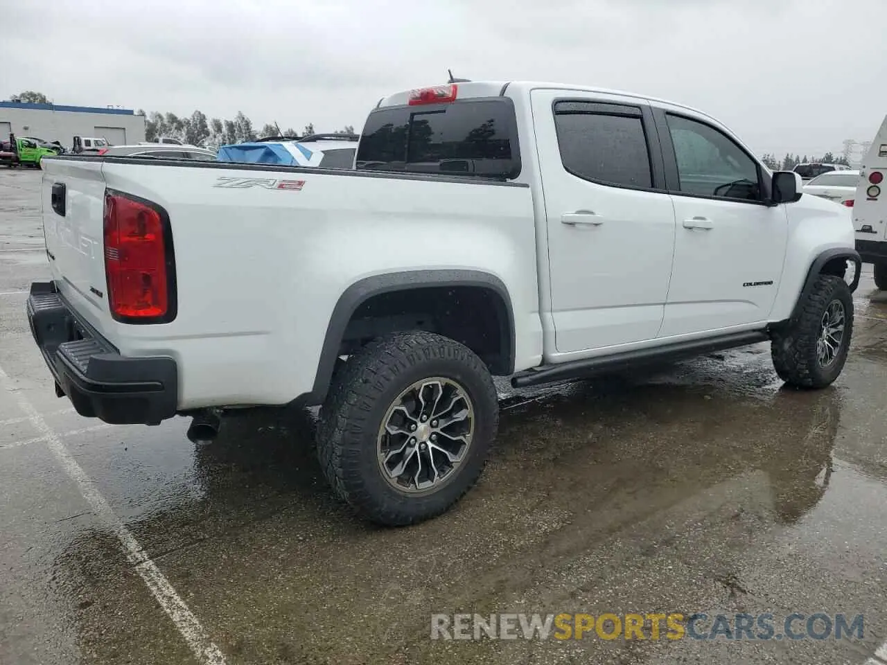 3 Photograph of a damaged car 1GCGTEENXN1192522 CHEVROLET COLORADO 2022