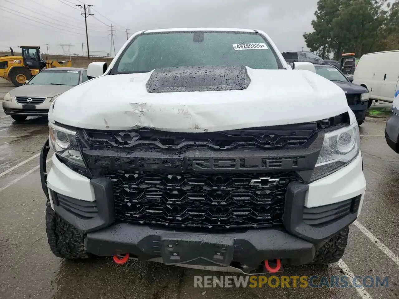 5 Photograph of a damaged car 1GCGTEENXN1192522 CHEVROLET COLORADO 2022