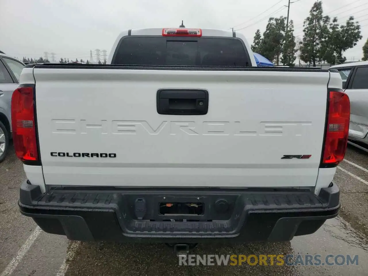 6 Photograph of a damaged car 1GCGTEENXN1192522 CHEVROLET COLORADO 2022