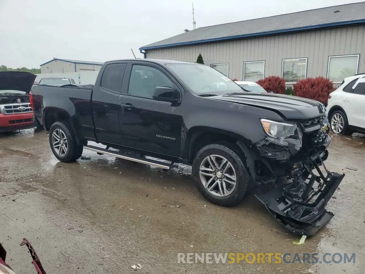 4 Photograph of a damaged car 1GCHSBEA0N1281163 CHEVROLET COLORADO 2022