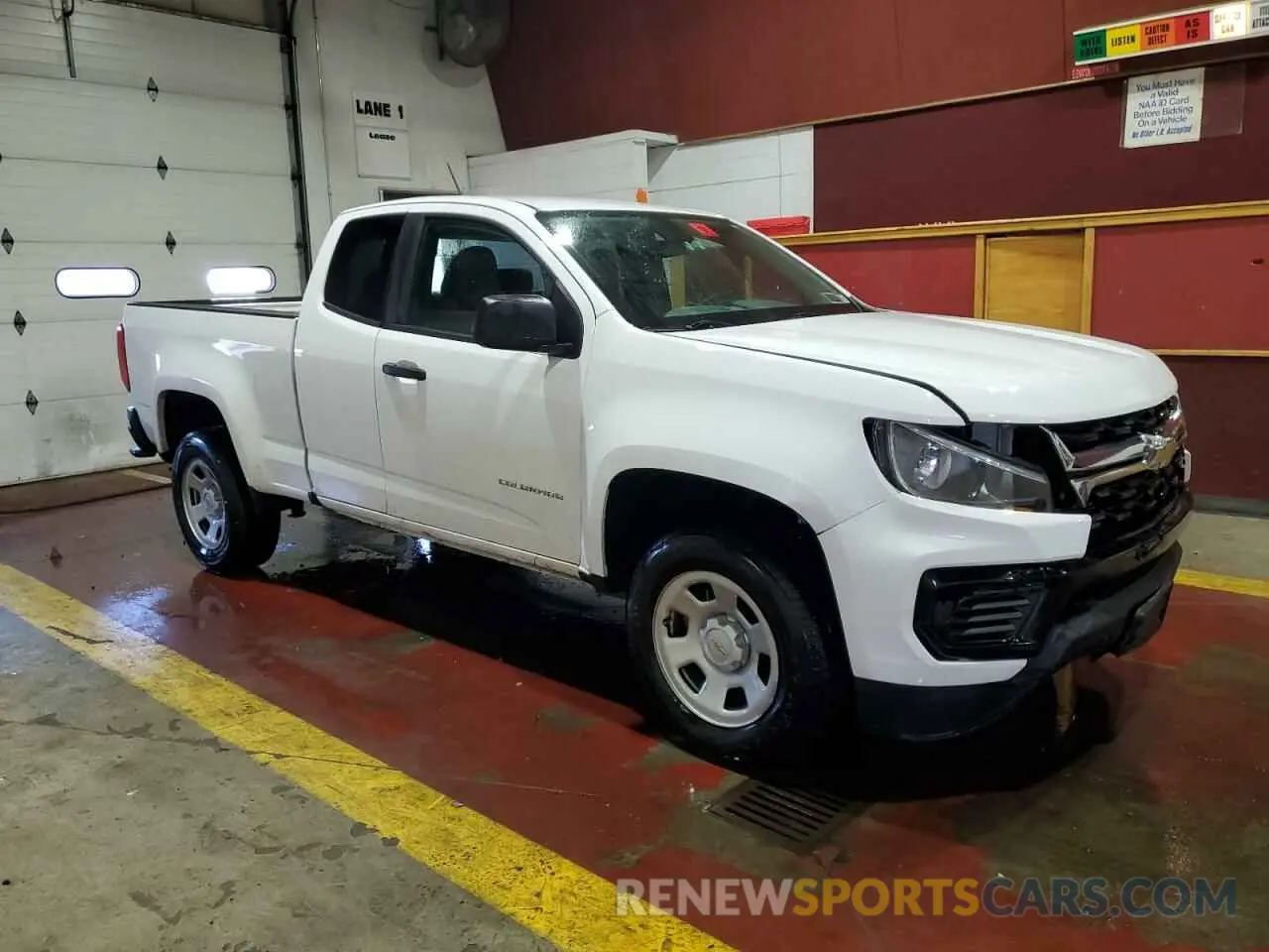 4 Photograph of a damaged car 1GCHSBEA6N1238740 CHEVROLET COLORADO 2022