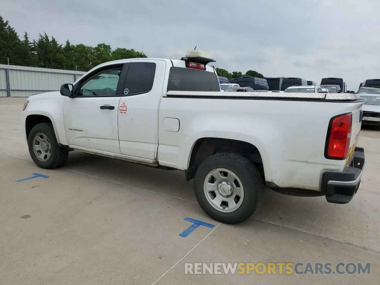 2 Photograph of a damaged car 1GCHSBEA8N1140518 CHEVROLET COLORADO 2022