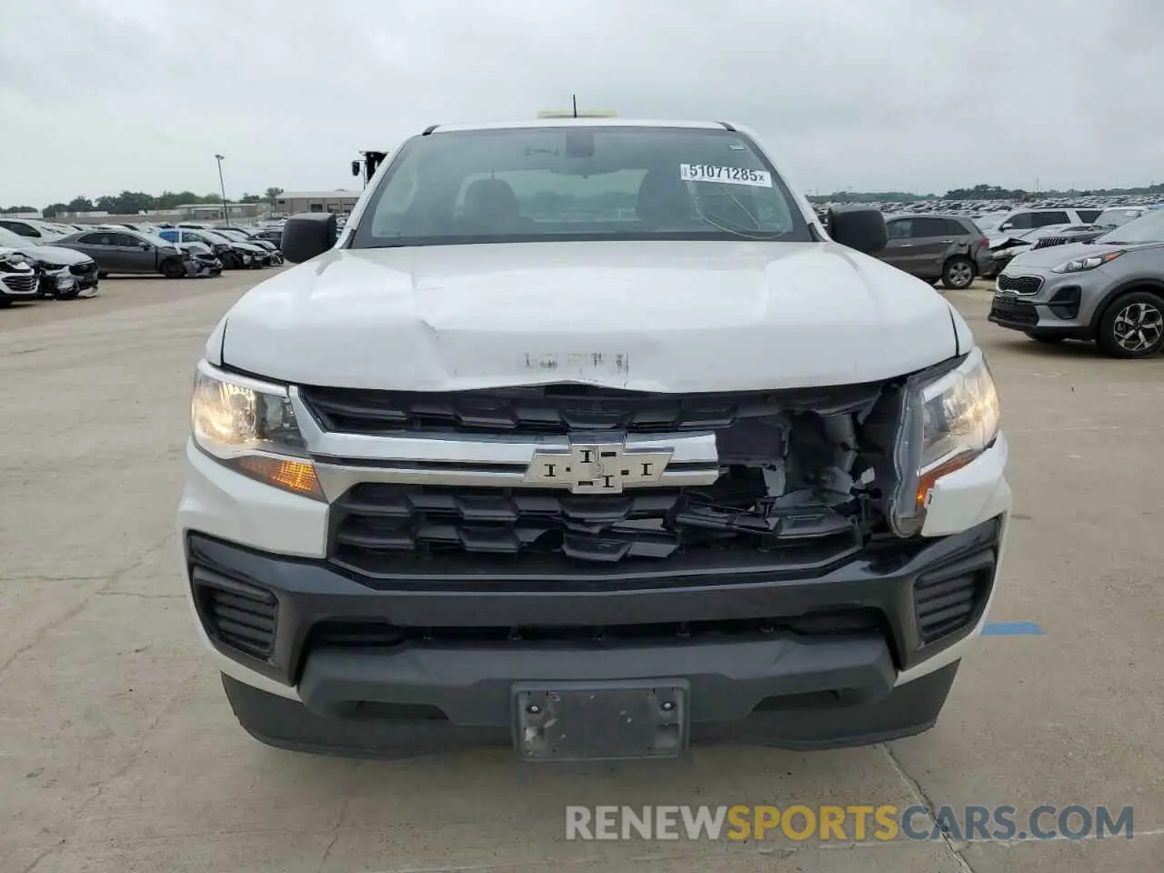 5 Photograph of a damaged car 1GCHSBEA8N1140518 CHEVROLET COLORADO 2022