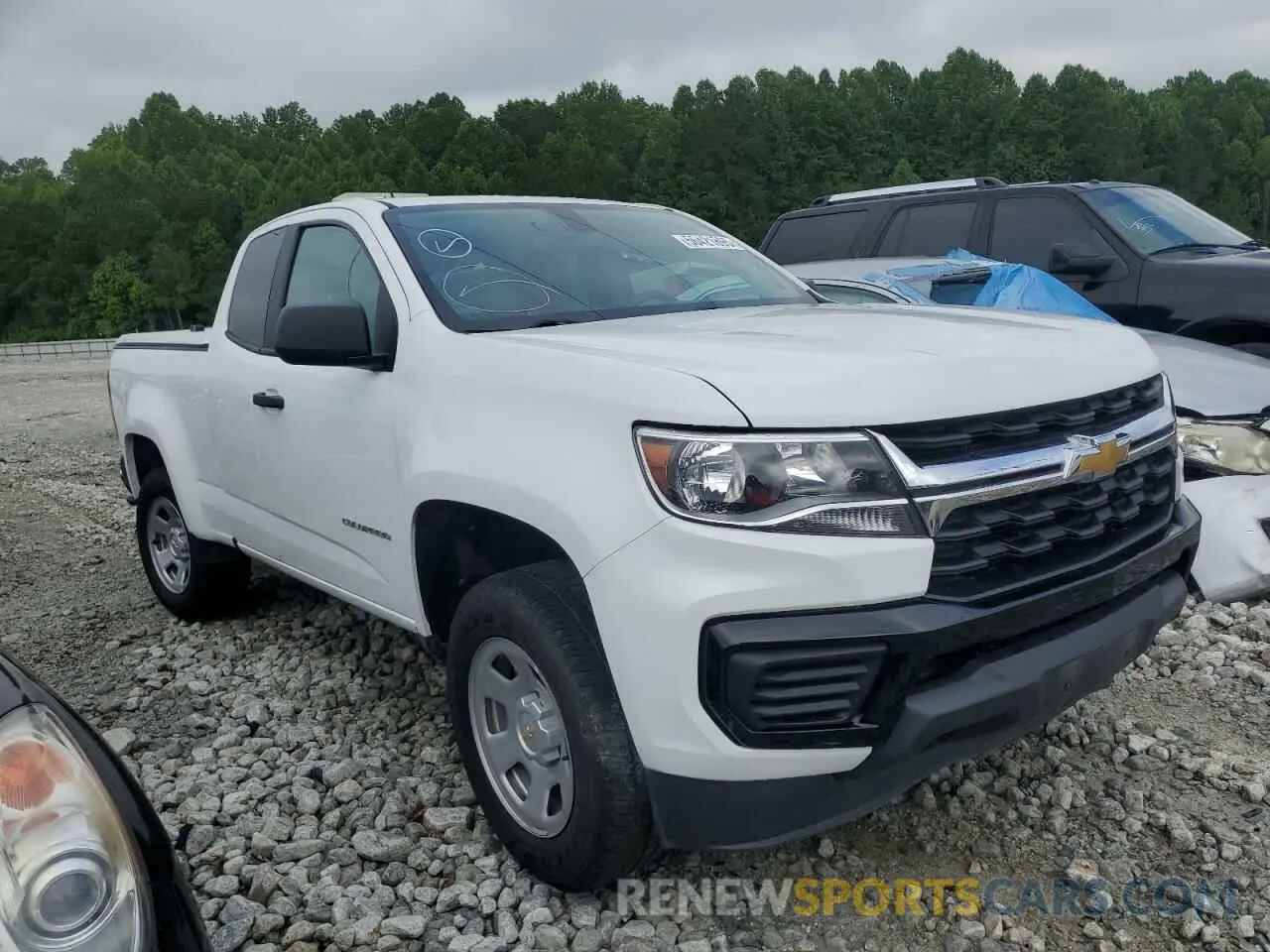 4 Photograph of a damaged car 1GCHSBEA8N1187547 CHEVROLET COLORADO 2022