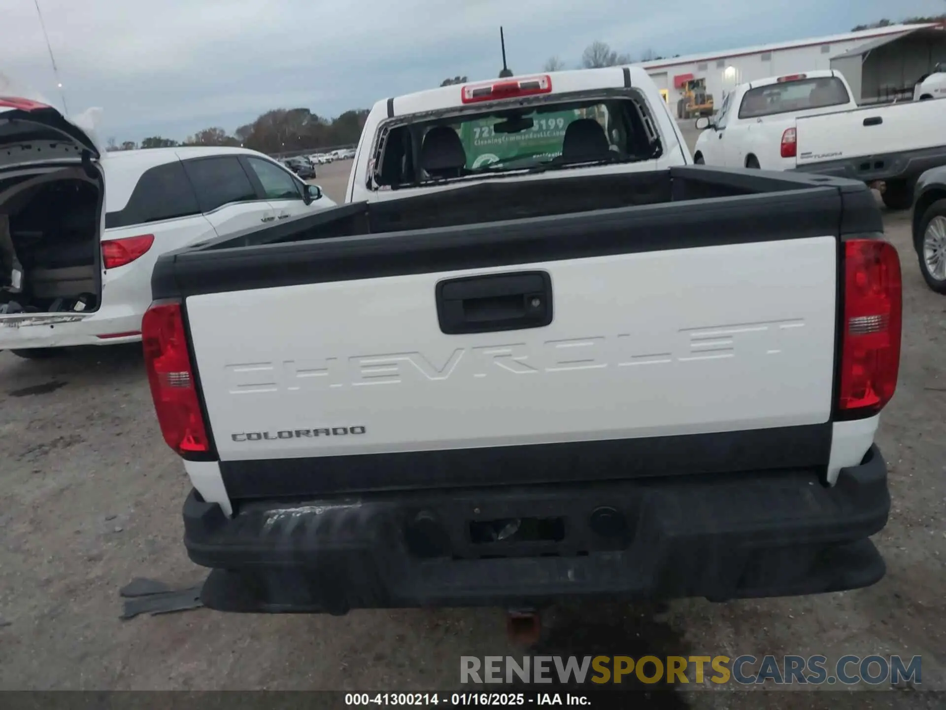 16 Photograph of a damaged car 1GCHSBEA8N1264935 CHEVROLET COLORADO 2022