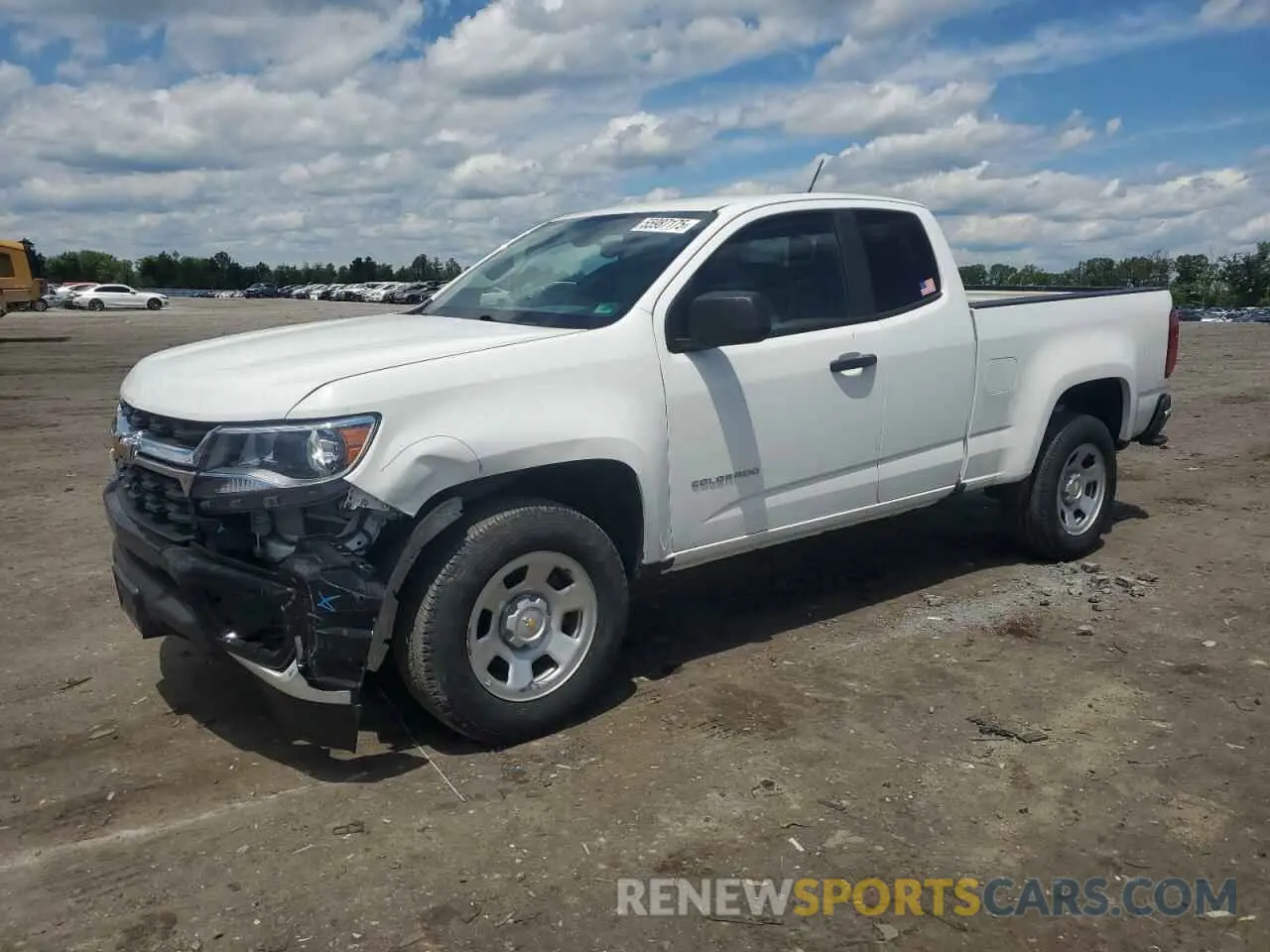1 Photograph of a damaged car 1GCHSBEA9N1132590 CHEVROLET COLORADO 2022