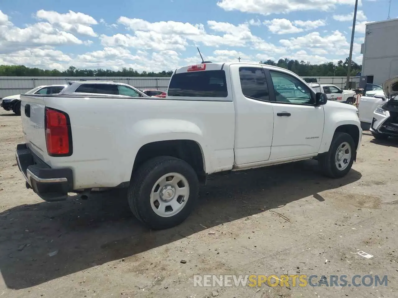 3 Photograph of a damaged car 1GCHSBEA9N1132590 CHEVROLET COLORADO 2022