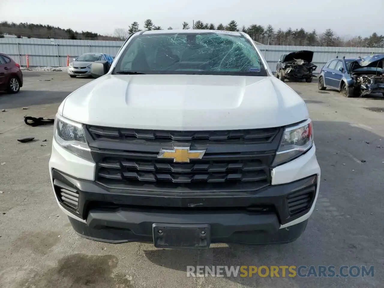 5 Photograph of a damaged car 1GCHSBEN1N1314402 CHEVROLET COLORADO 2022