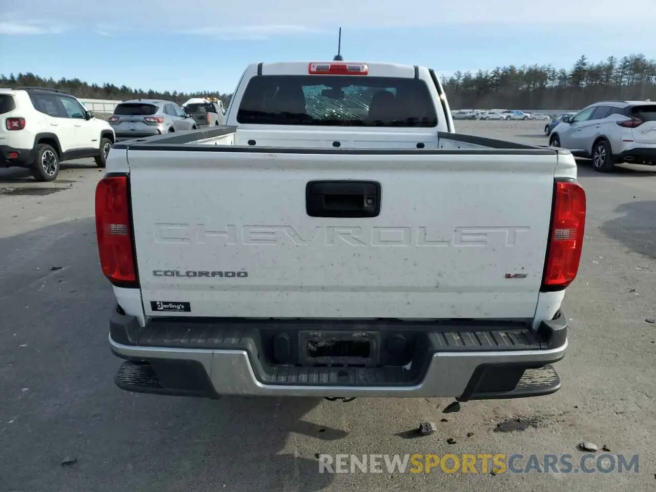 6 Photograph of a damaged car 1GCHSBEN1N1314402 CHEVROLET COLORADO 2022